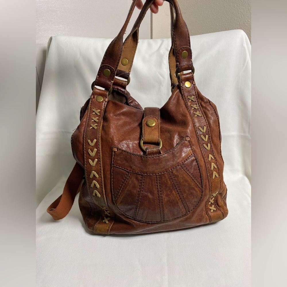 Lucky Brand Leather Crossbody Bag